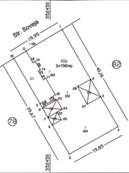 Chibrit, Soveja, 800 mp,